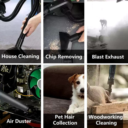 Wind Dust Blower Accessory Only for 100Mm Angle Grinder Converted into Blower Vacuum Cleaner Cordless Electric Air Blower