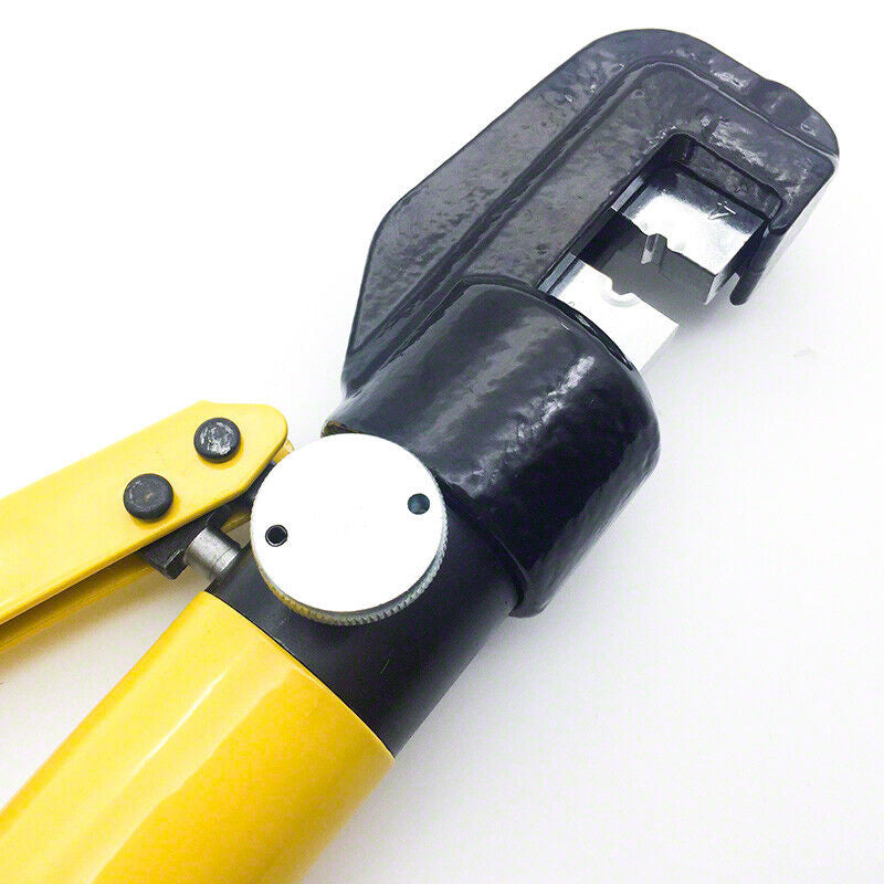 8 Ton Wire Force Hydraulic Terminal Crimper Cable Crimping Tool 9 Dies 4-70Mm