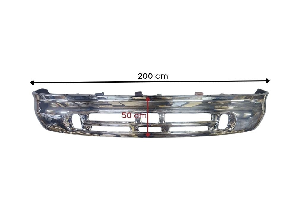 Toyota Coaster Front Bumper Bar – Chrome – BB40/XZB50 (1993-2006) image 2