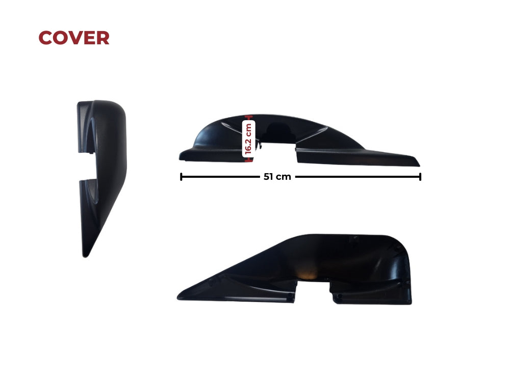DAF LF Series Mirror Assembly Right Hand – Two Piece Mirror With Spotter – LF45/55 (2001-2019)