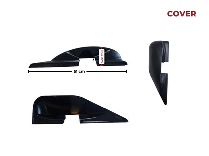DAF LF Series Mirror Assembly Left Hand – Two Piece Mirror With Spotter – LF45/55 (2001-2019)