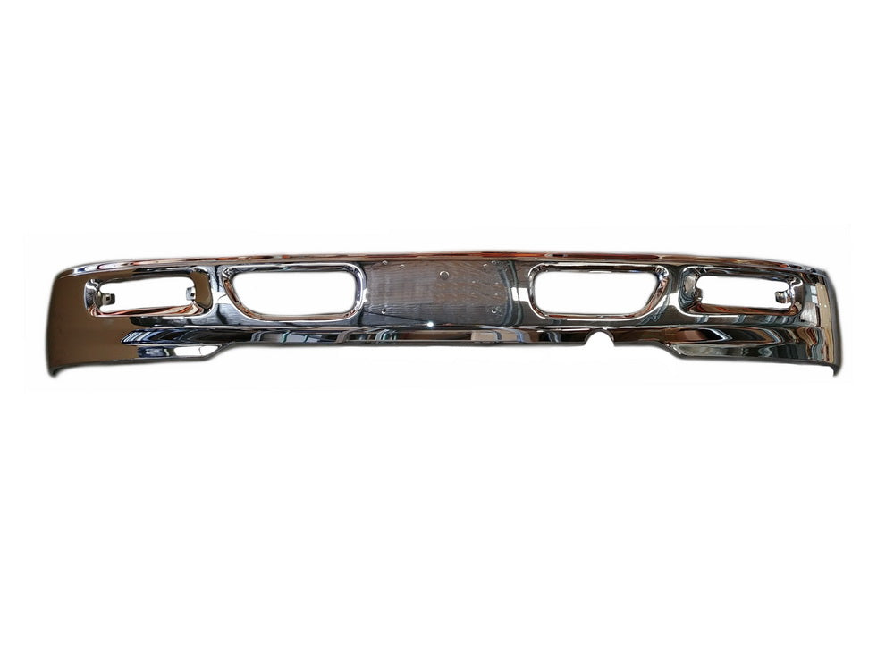 Isuzu F Series Front Bumper Bar – Chrome – Suit Amber Flasher – FRR/FSR (1996-2004) image 1