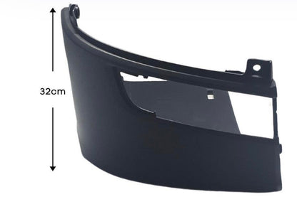 Front Bumper Bar End R/H Right Hand  –  Low  –  Dark Grey  –  Textured  –  To Suit Scania G / P / R / S Series (17-On)