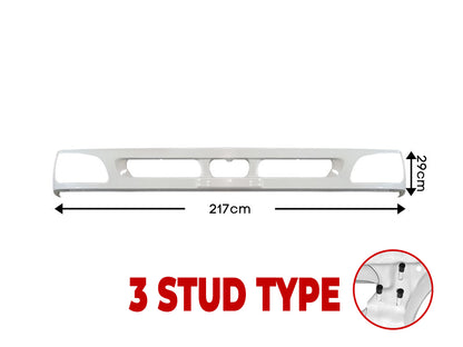 Hino Ranger Pro Front Bumper Bar – 3 Stud – Wide Cab – GD/FG/FL/FM/FT/GH/GT 4X4 (2003-2011) image 2