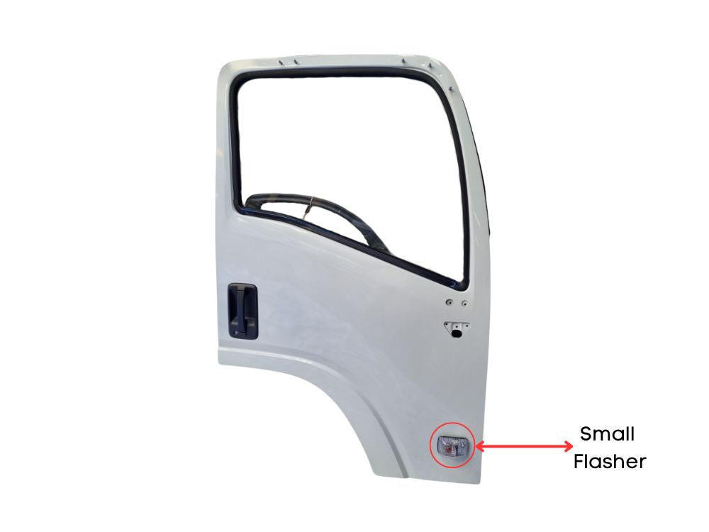 Isuzu N Series Door Complete Electric Window Right Hand – With Small Flasher Hole – NLR/NLS/NMR/NNR/NPR/NPS/NQR (2008-10/2013) image 2