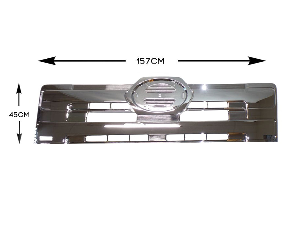 Grille  –  Upper  –  Chrome  –  To Suit Hino 700 Series (04-18)