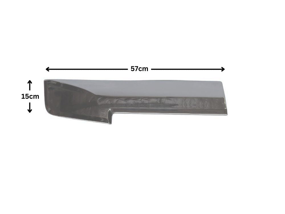 Front Panel Grille Garnish R/H Right Hand  –  Lower  –  Chrome  –  To Suit Hino 700 Series FH / SH / FR / FS / SS / FY (18-On)