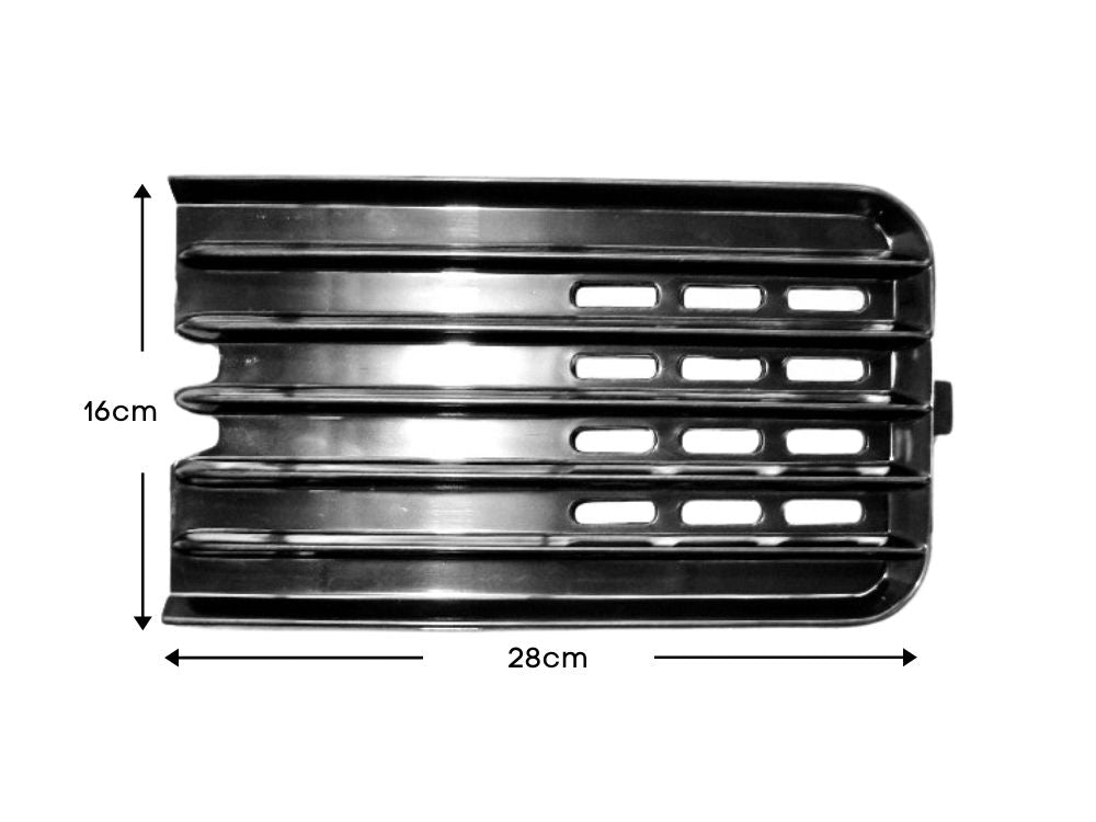 Front Bumper Bar Mould L/H Left Hand  –  16cm tall  –  To Suit Mitsubishi FS5 / FP5 / FV5 (08-On) (98-11)