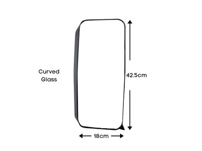 Mirror Head R/H Right Hand  –  Curved  –  Electric & Heated  –  To Suit Mercedes Axor (04-On)