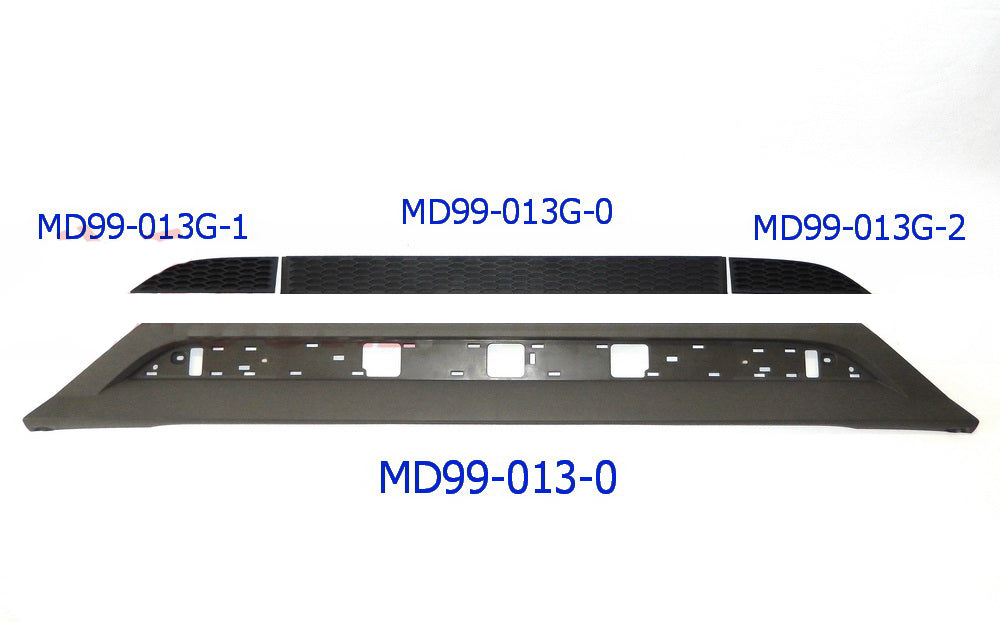 Front Apron End Garnish L/H Left Hand  –  Lower- To Suit 19cm High Apron   –  To Suit Mercedes Actros MP3 (08-16)