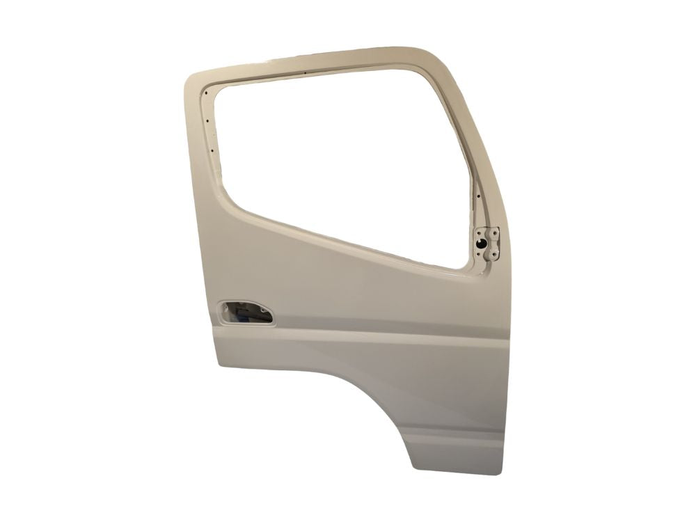 Mitsubishi/Fuso Canter Door Shell Right Hand – 330mm Lower Door Edge – Narrow Cab – Painted White – FE7 (2005-2011) image 1