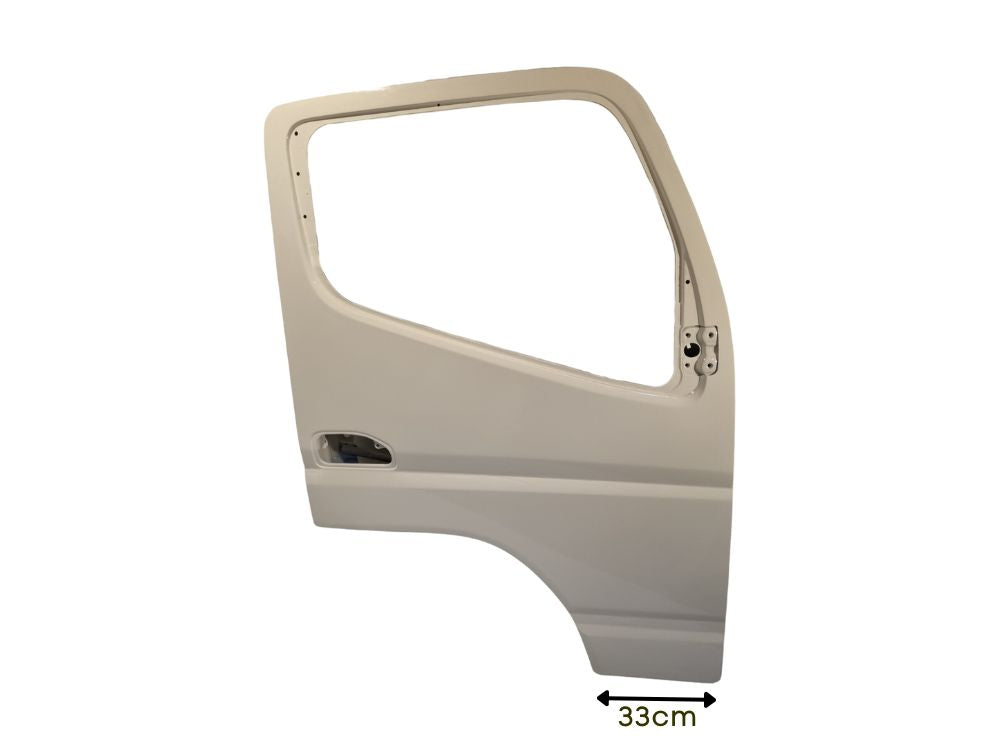 Mitsubishi/Fuso Canter Door Shell Right Hand – 330mm Lower Door Edge – Narrow Cab – Painted White – FE7 (2005-2011) image 2