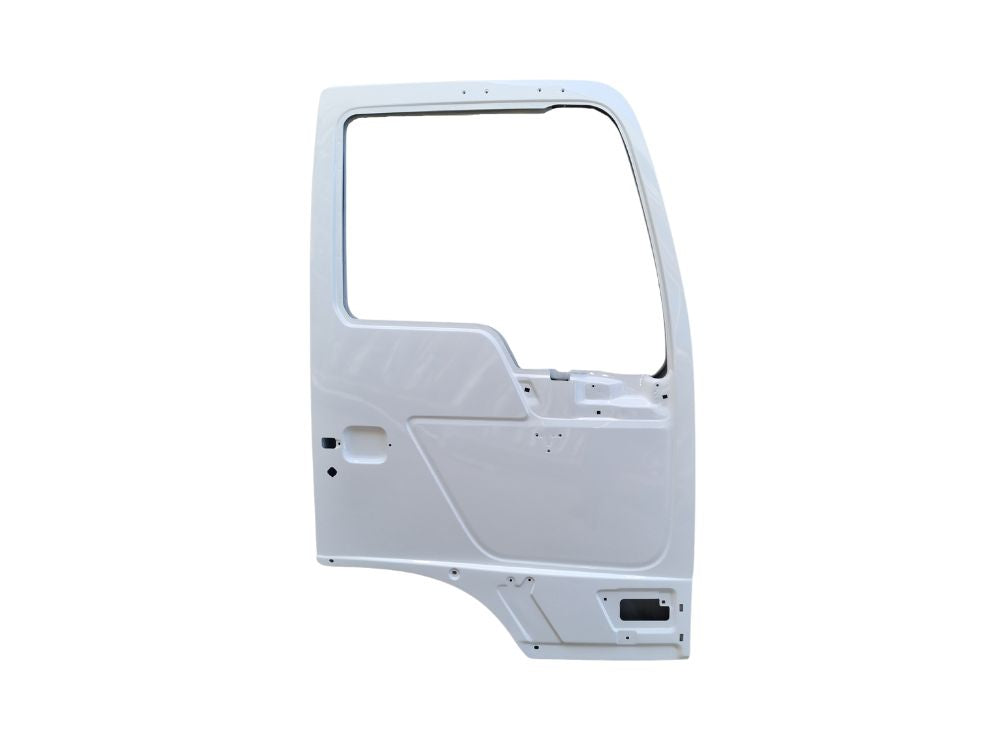 Hino Ranger Door Shell Left Hand With Australian Standard Mirror Holes – Painted White – FD/GD/FT/GT/FE/FF/GH/FM/FH (1991-2002) image 1