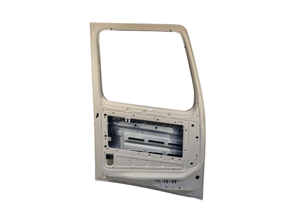Volvo Version 1 Door Shell Left Hand – With Mirror Arm Holes – Painted White – FM (1994-2002) image 2