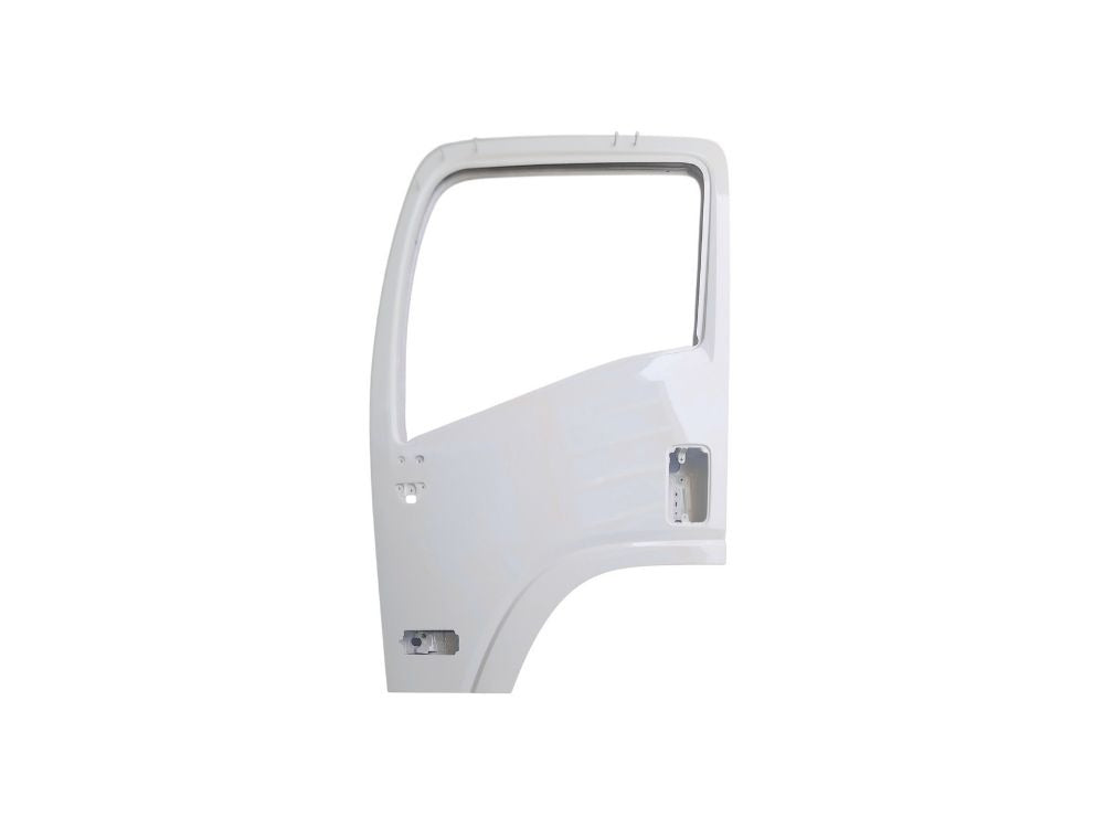 Isuzu N Series Door Shell Left Hand – With Large Flasher Holes – Painted White – NLR/NLS/NMR/NNR/NPR/NPS/NQR (10/2013-On) image 1