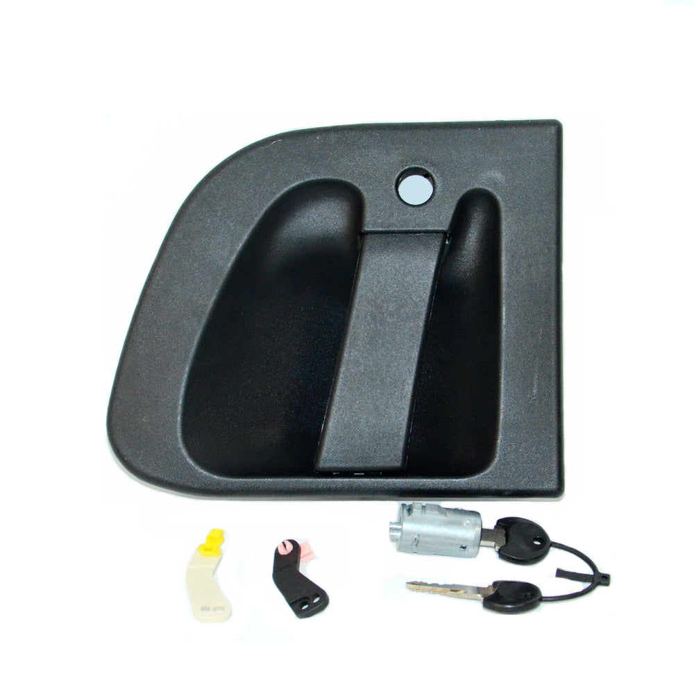 Door Handle L/H Left Hand  –  Outer  –  With Lock & Keys  –  To Suit Renault Midlum 1st / 2nd Gen (01-13)