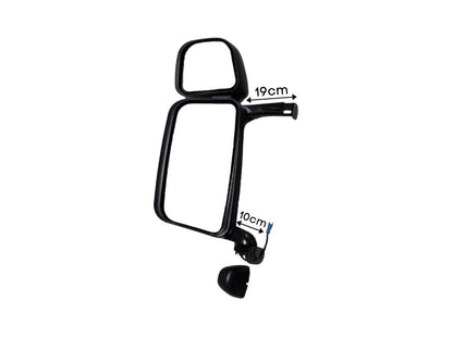 Mirror Assembly L/H Left Hand  –  Electric  –  With Spotter  –  Short Arm  –  To Suit Scania G / R Series (05-10)