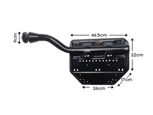 Mud Guard Bracket R/H Right Hand  –  Rear  –  Mounts to Chassis To Suit Scania P Series (05-12)