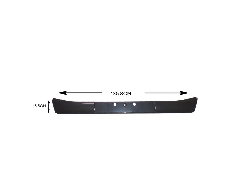 Front Bumper Bar Centre  –  Dark Grey  –  Smooth  –  To Suit Volvo FH (13-20)