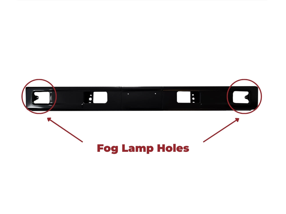 Daihatsu Delta Front Bumper Bar – Wide Cab – With Fog Lamp Holes (1985-05/1999) image 3