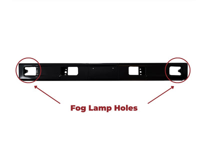 Daihatsu Delta Front Bumper Bar – Wide Cab – With Fog Lamp Holes (1985-05/1999) image 3
