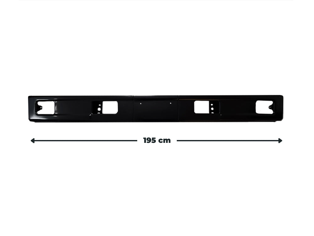Daihatsu Delta Front Bumper Bar – Wide Cab – With Fog Lamp Holes (07/1999-2010) image 3