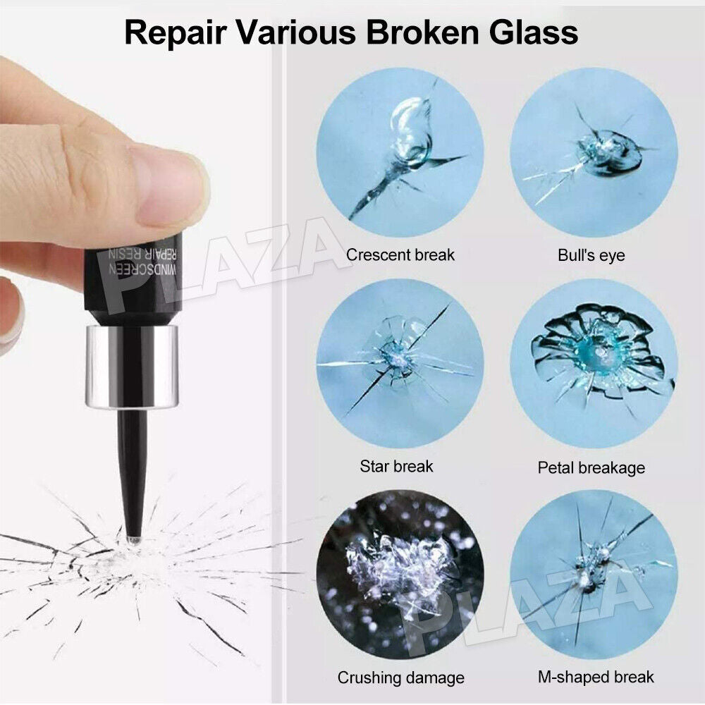 Automotive Glass Nano Repair Fluid Magic Windshield Cracked Glass Repair Tool