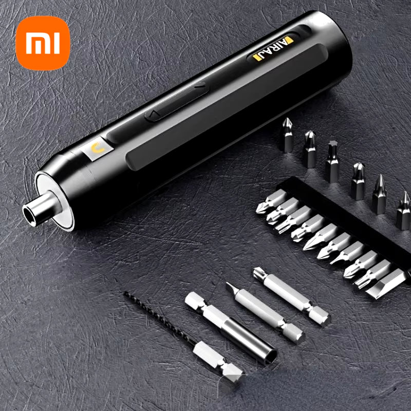 Xiaomi AIRAJ Electric Screwdriver Set Multifunction Adjustment Torque Portable Rechargeable Household Intelligent Repair Gadget