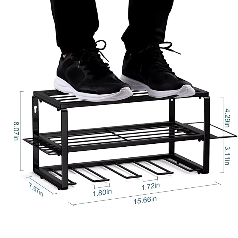 Hand Power Tools Organizer Rack 3 Layers Wall Mount Workshop Garage Storage Tool Cabinet Heavy Duty Electric Drill Tool Holder