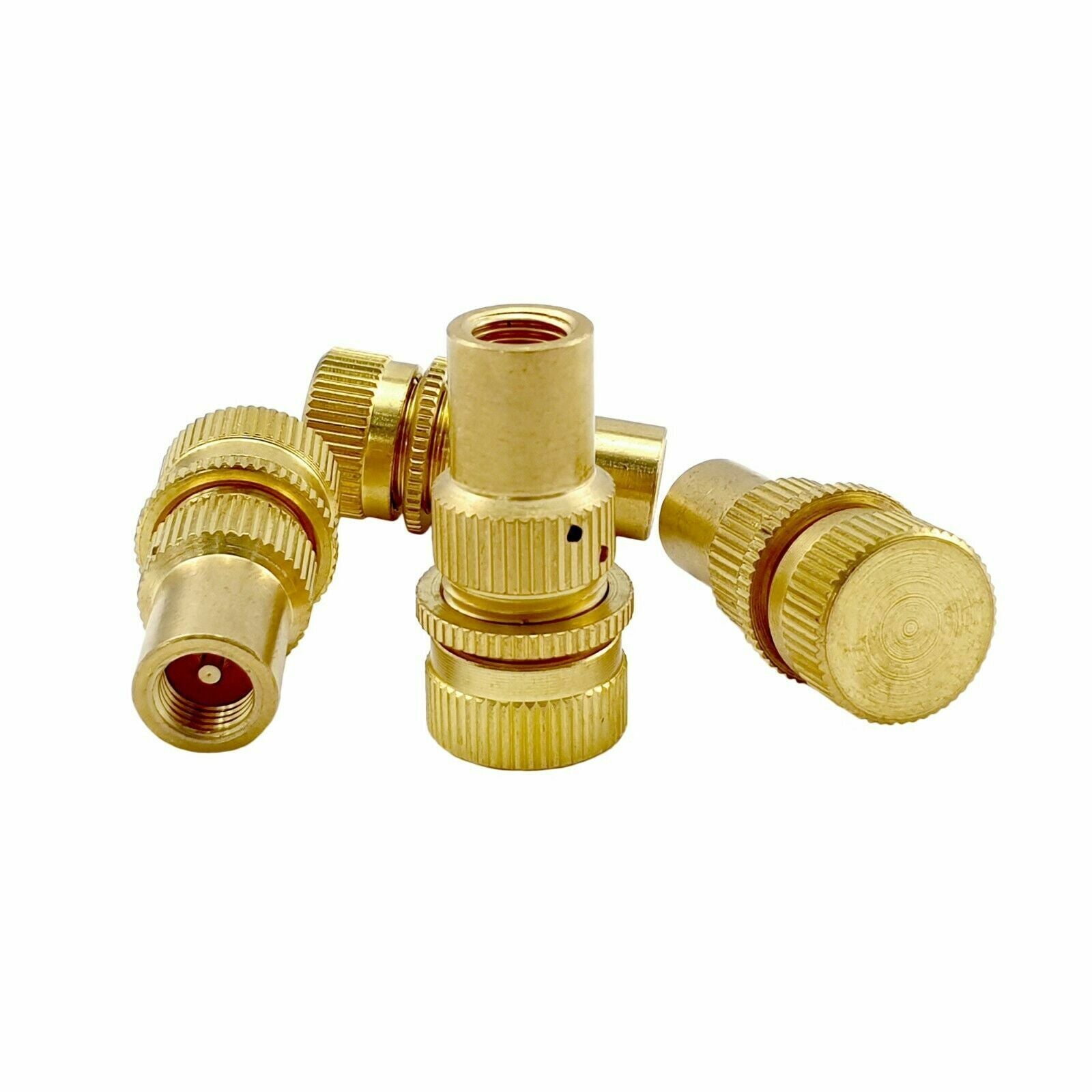 8X Tyre Deflators Brass Air Deflator 6-60 PSI Tire Valve Core Tool 4WD Automatic