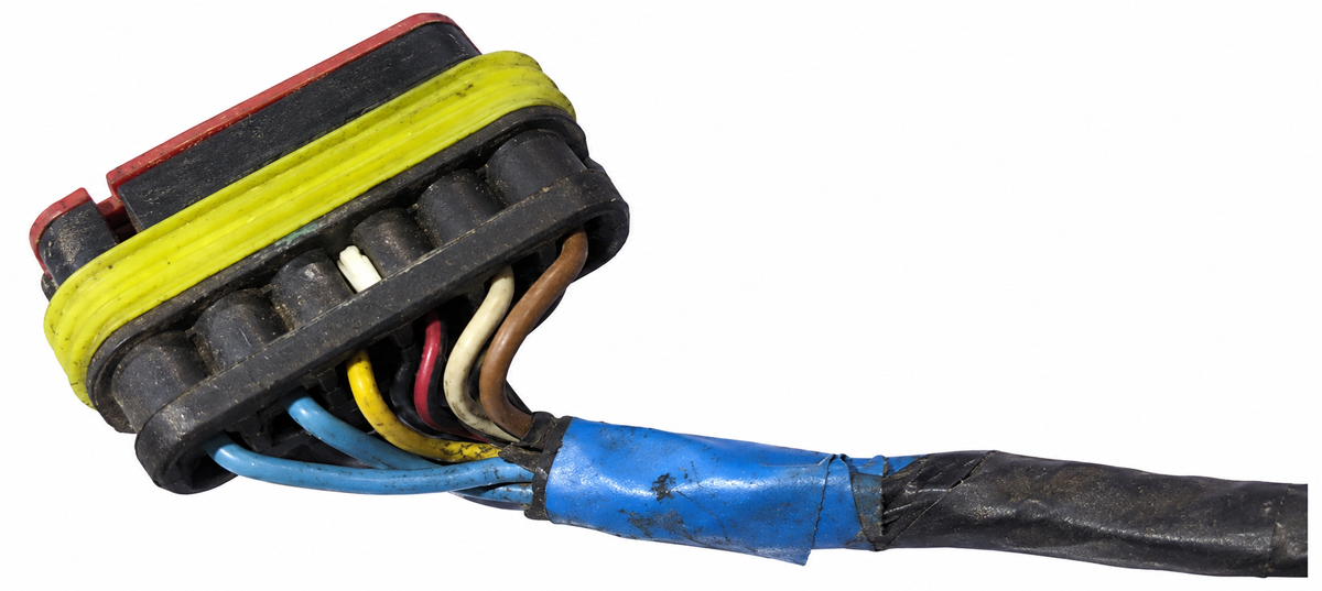 Iveco Daily Tail Light Wiring Connectorused